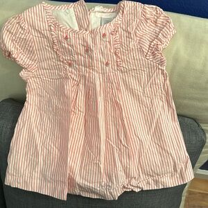 Janie and Jack lined shirt